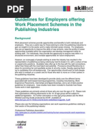 Download Skillset Guidelines for Employers offering Work Placement Schemes in the Publishing Industries by j_townend SN49333702 doc pdf
