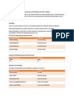 MODUL 1 - Expression of Greeting and Leave Taking