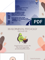 Module 1 - The Study of Human Development