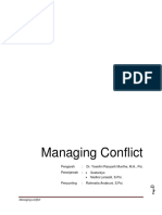 Modul Managing Conflict