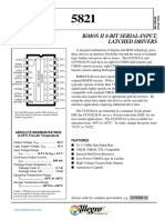 Bimos Ii 8-Bit Serial-Input, Latched Drivers: Absolute Maximum Ratings at 25 C Free-Air Temperature