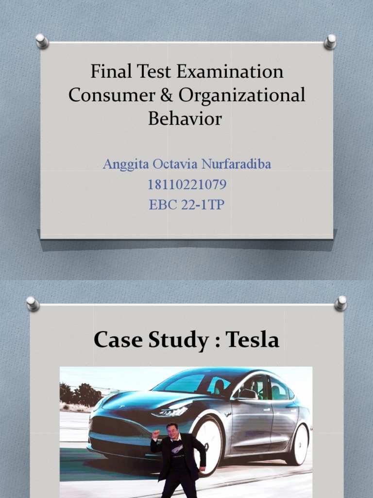 Analisis Perilaku Organisasi Tesla | PDF