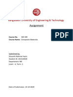 Assignment: Bangladesh University of Engineering & Technology