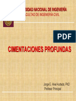 Cimentaciones profundas