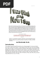 I Was Blind and Now I See