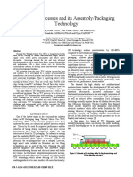 3D TSV Processes and Its Assembly/Packaging Technology