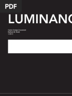 Download Luminance Game Design Document by nathannash SN49334699 doc pdf