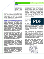 Candados y resguardos protegen la seguridad