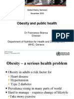 Obesity and Public Health - WHO