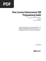 View Session Enhancement SDK Programming Guide