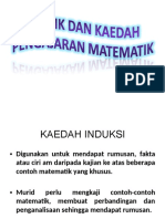 7.2 PKBK2033P Kaedah Dan Strategi Pengajaran Matematik