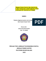 Sistem Deteksi Curah Hujan Berbasis IoT