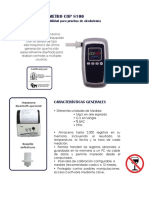 Etilómetro CDP 8800 con Teclado e Impresora (opcional)