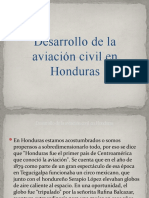 Desarrollo de La Aviacion Civil en Honduras