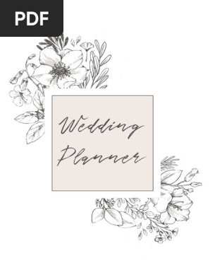 Wedding Planner by Creativethings Studio