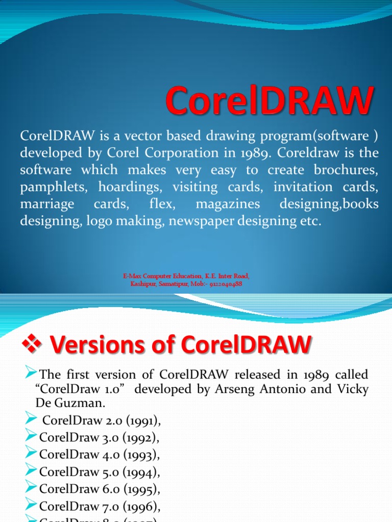 E Max Computer Education K E Inter Road Kashipur Samatipur Mob