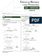 Ead - Medicina: Iências Da Atureza E Suas Ecnologias