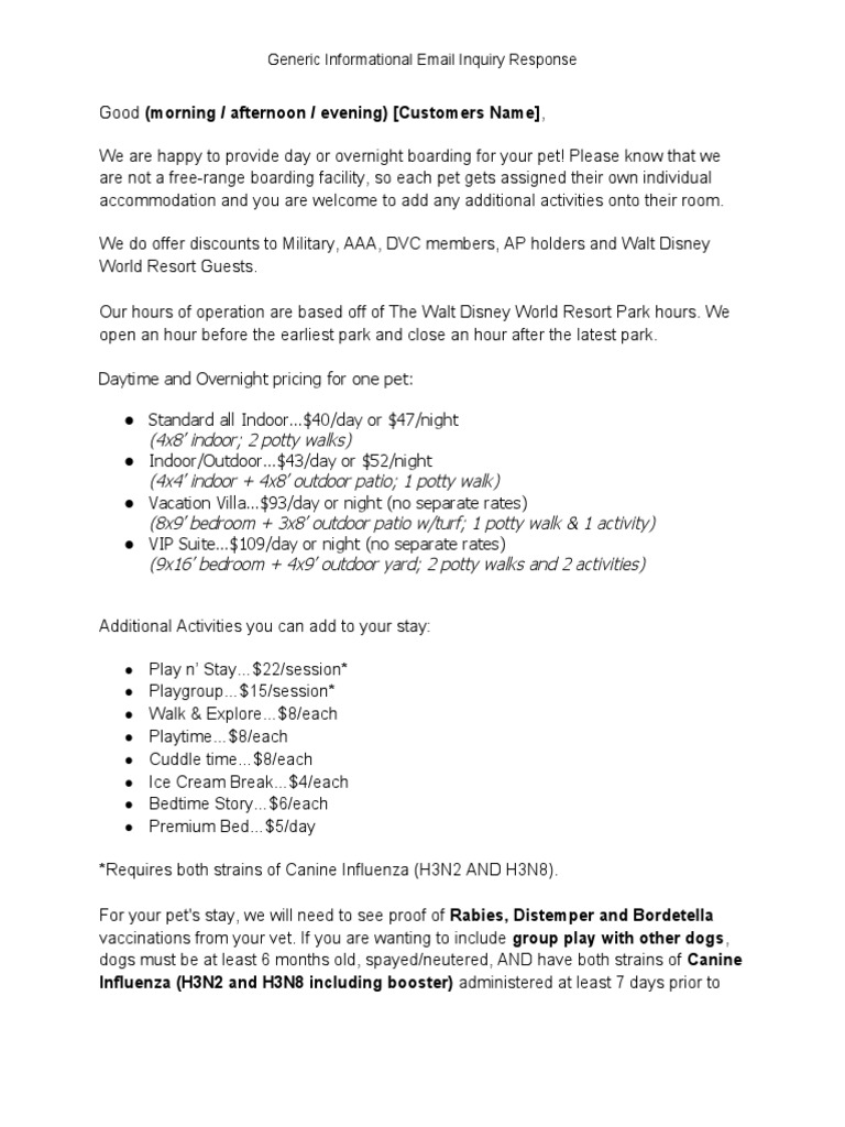 Generic Email | PDF