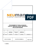 PROCEDIMIENTO MONTAJE Precalentadores