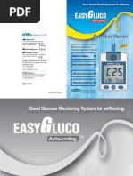 Infopia EasyGluco Auto Coding Manual