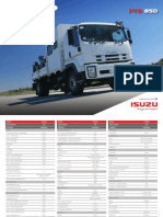 Isuzu Trucks Sa FTR 850 Specification Sheets A4 Digital FC e