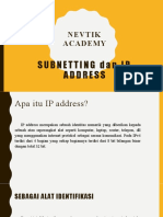 Subnetting Dan Ip Address