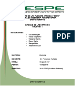 Informe de laboratorio sobre obtención de etanol