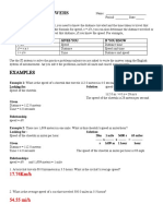 Chapter 9 Speed ANSWERS