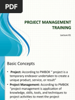 Project Management Training