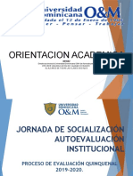 Jornada de Socialización Autoevaluacion Quinquenal