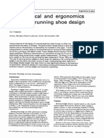 Ergonomics in Running Shoe Design