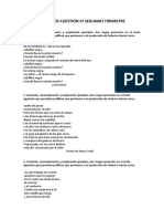 Ejercicios Cuestión 5 Segundo Trimestre