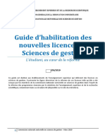 Licence - Guide C.N.S. Sciences de Gestion (Nouveau)