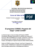 Corine Land Cover - Taller Geografia