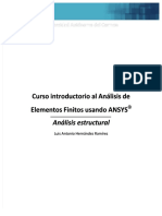 Curso introductorio ANSYS