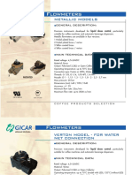 Flowmeters: Metallic Models