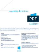 Requisitos Del Sistema en Windows Server