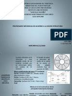 Propiedades Mecánicas de Acuerdo A La Micro Estructura