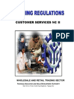 Tr Customer Services Nc II