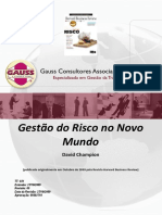 Gestão de Risco No Novo Mundo