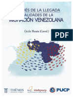 Después de La Llegada. Realidades de La Migración Venezolana