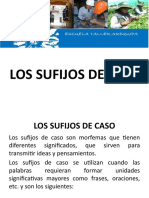 Los Sufijos de Caso 1 Clase-Basico II