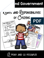 Rights and Responsibilities of Citizens