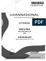 Bocoran Soal UN Geografi SMA IPS 2016 (Pak-Anang - Blogspot.com)