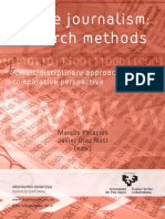 Online Journalism: Research Methods: A Multidisciplinary Approach in Comparative Perspective