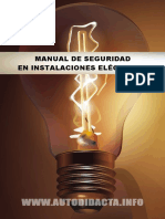 MANUAL DE SEGURIDAD EN INSTALACIONES ELÉCTRICAS