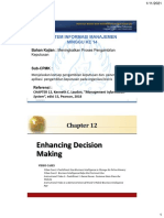 Chapter 12 - Enhancing Decision Making
