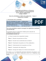 Guia de Actividades y Rúbrica de Evaluación - Unidad 3 - Tarea 4 - Integración Múltiple