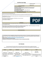 Unit Plan Cover Page: Content Standards