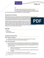 Project-Global Temperature Change-Student Guide